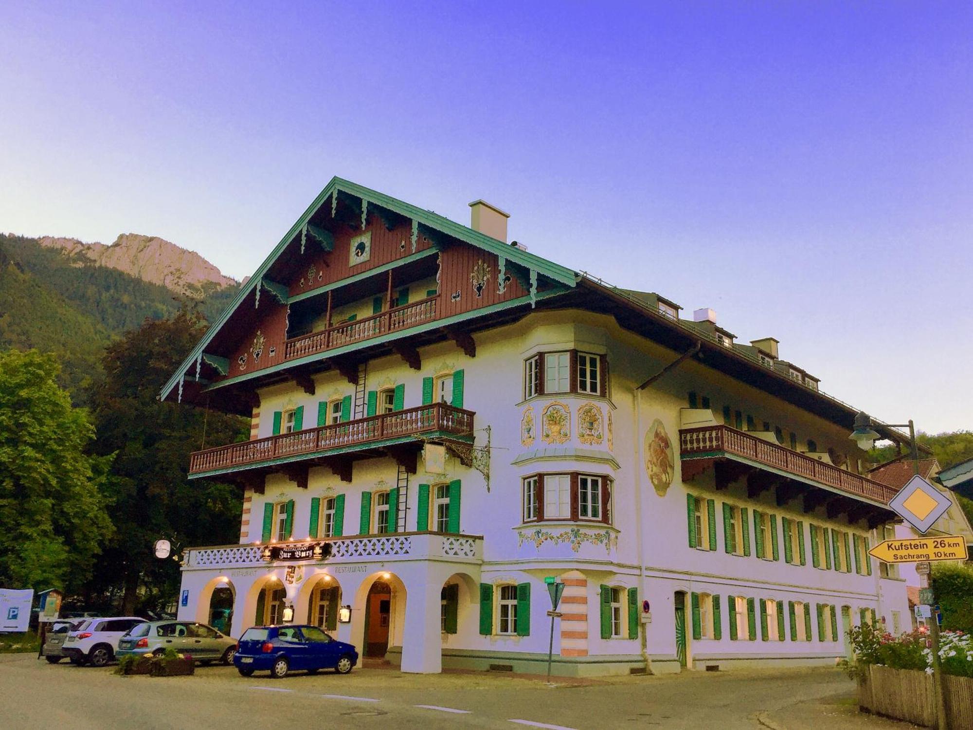 Burghotel Aschau อัสเชา อิม คีมเกา ภายนอก รูปภาพ